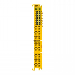El1918 Beckhoff Ethercat Terminal, 8-Channel Digital İnput, 24 V Dc, Twinsafe, Twinsafe Logic